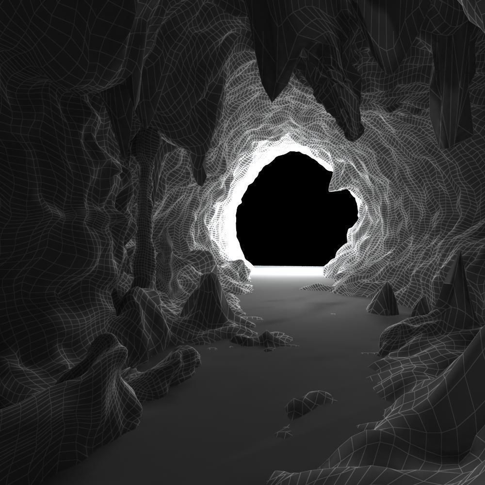 Ice Cave 3D model_16