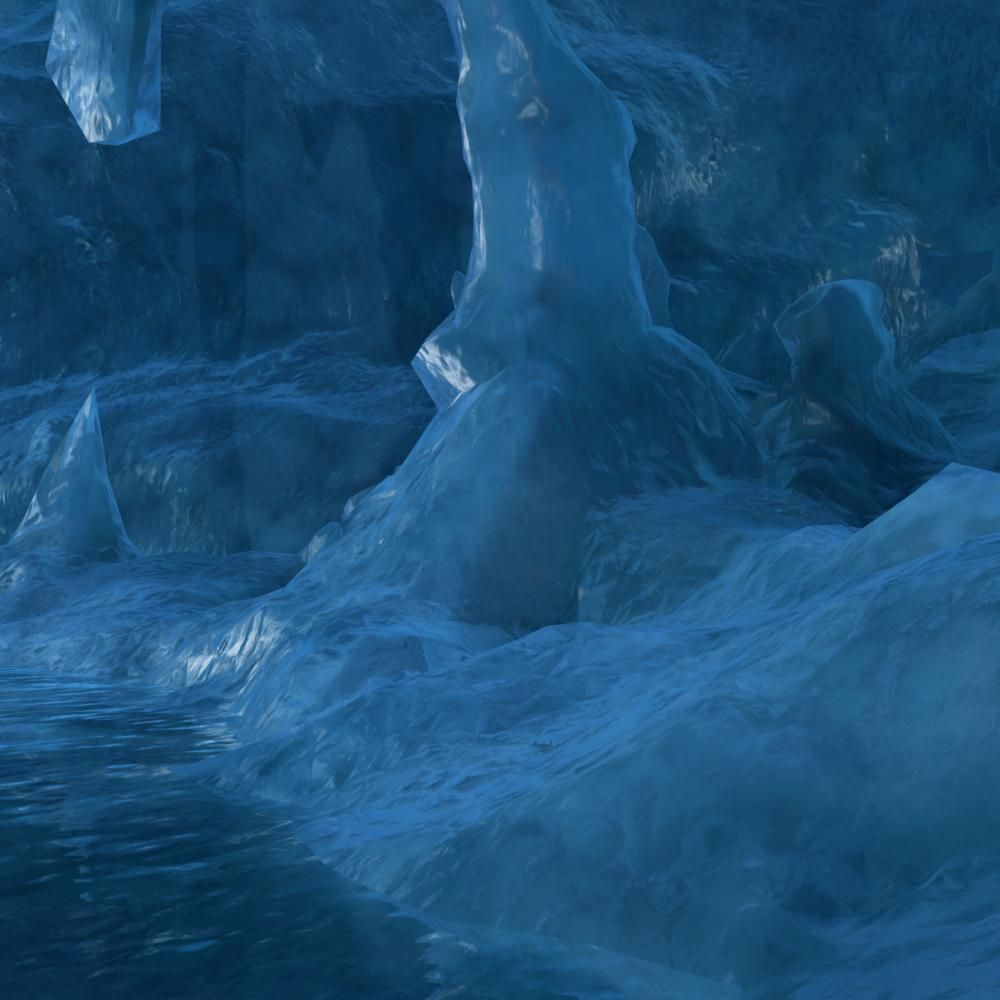 Ice Cave 3D model_11