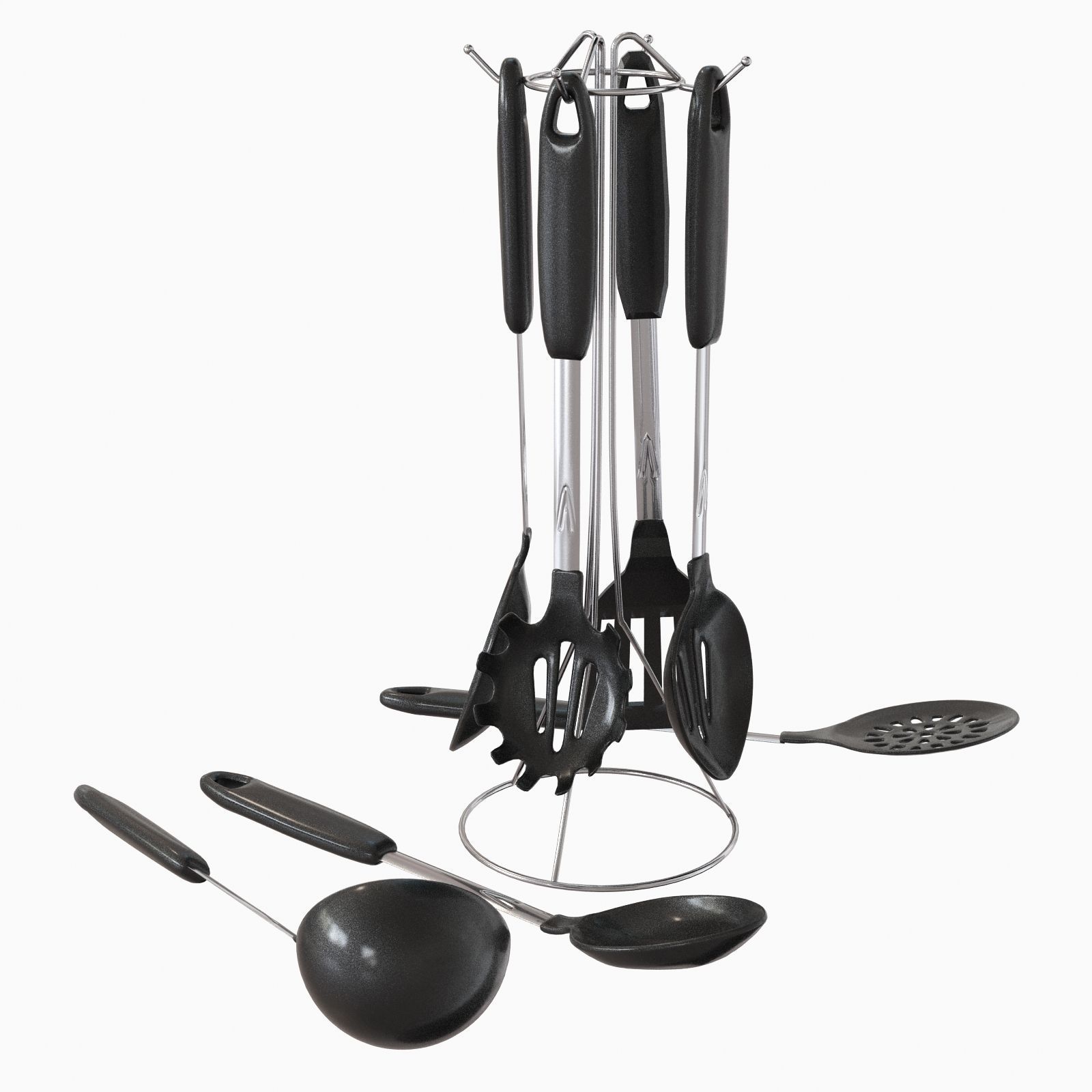 Kitchen Utensil Set 3D model_2