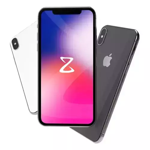 Apple iPhone X 3D model
