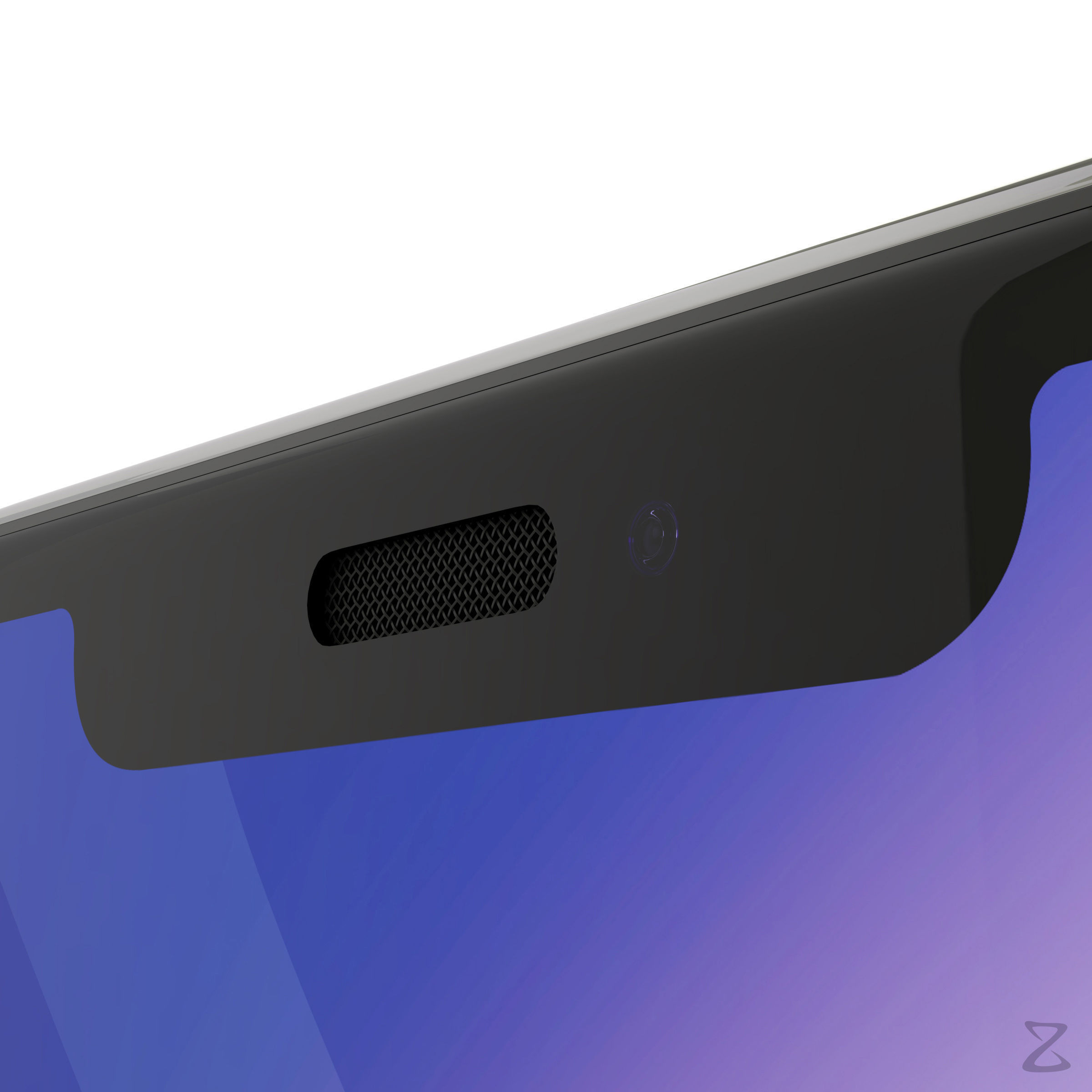 Apple iPhone X 3D model_4