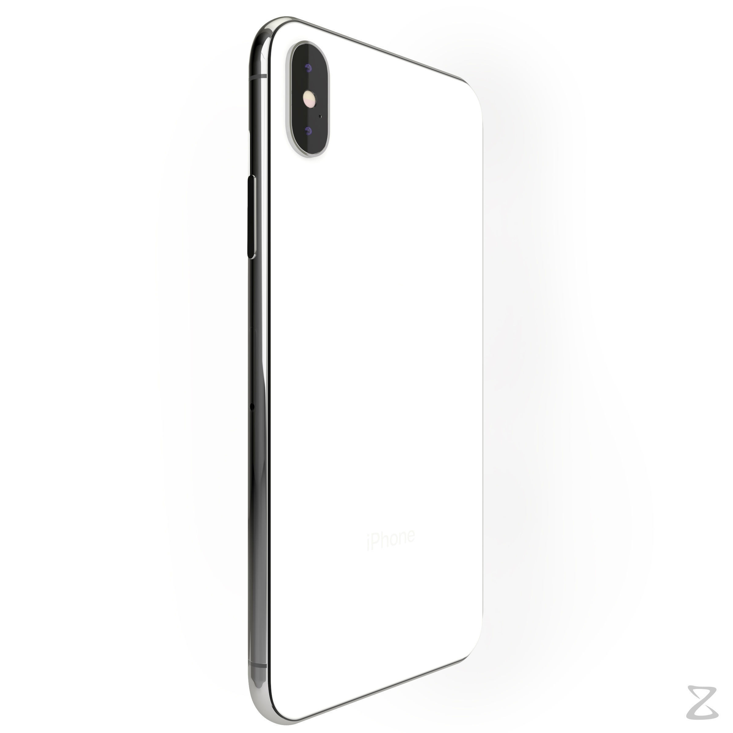 Apple iPhone X 3D model_11