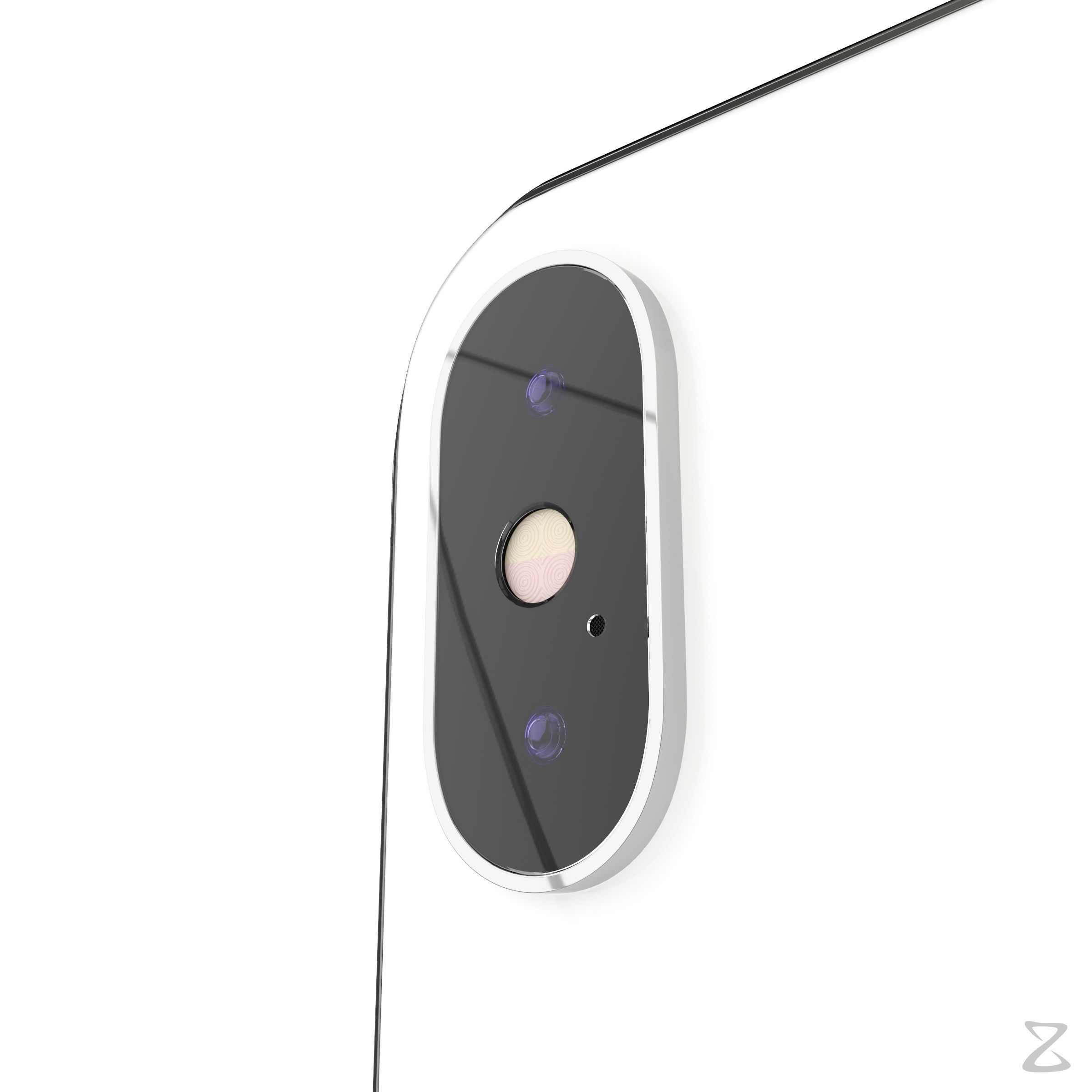 Apple iPhone X 3D model_9