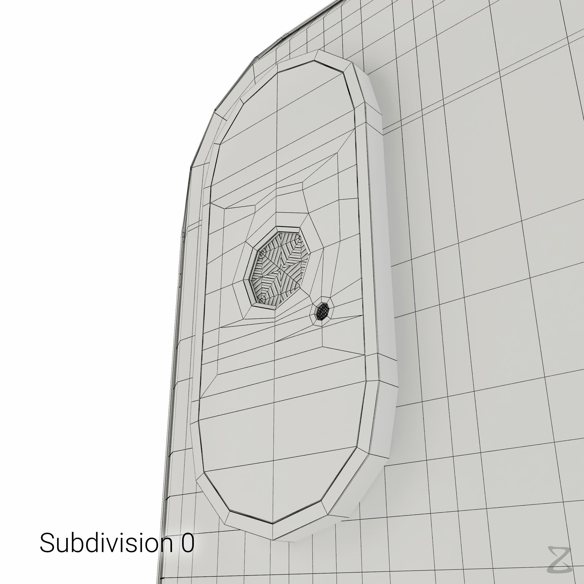 Apple iPhone X 3D model_20