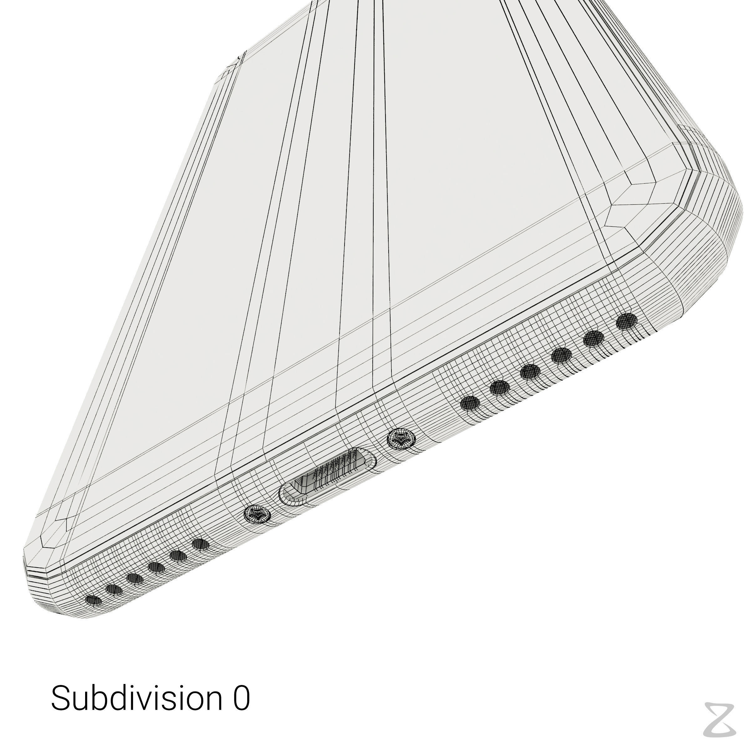 Apple iPhone X 3D model_22