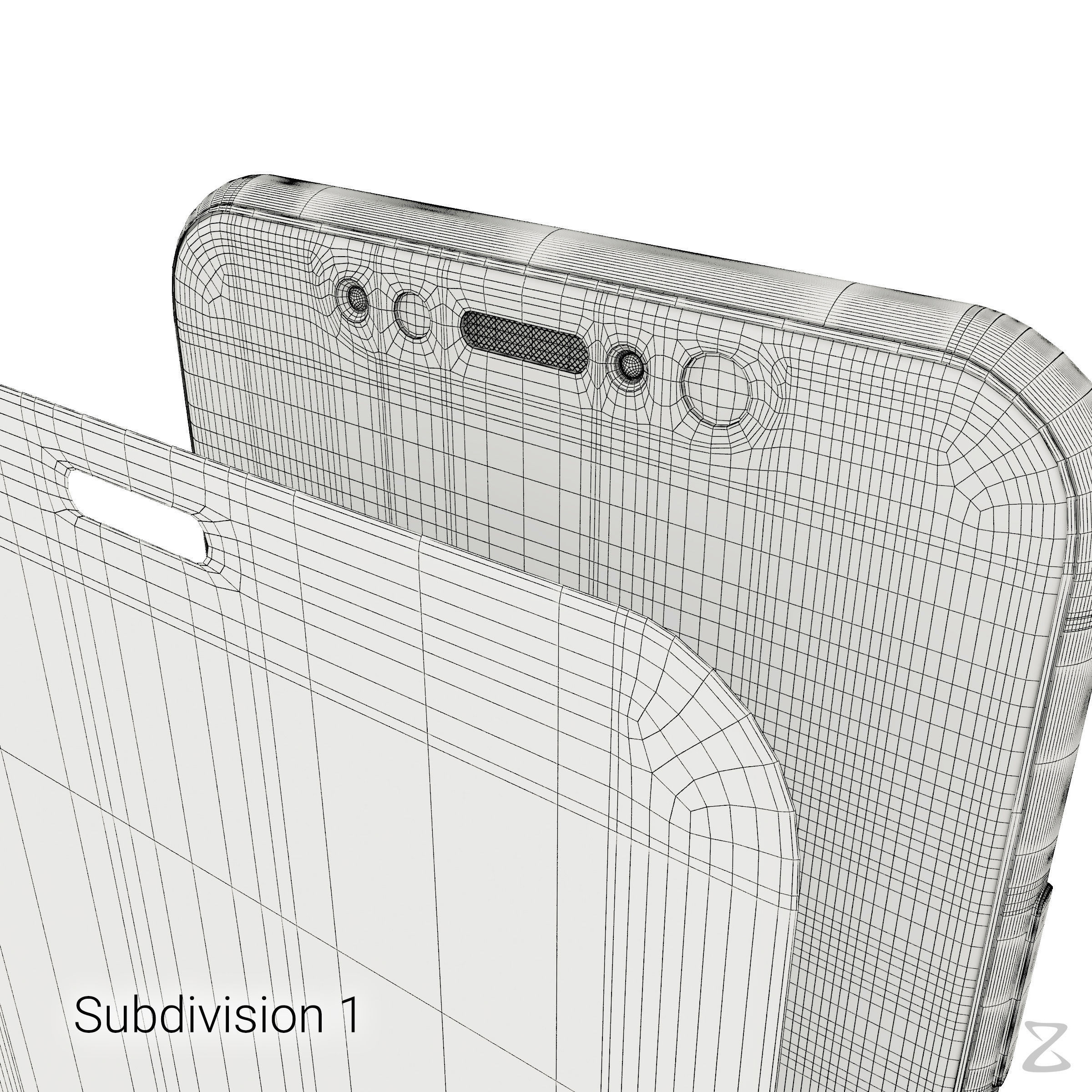 Apple iPhone X 3D model_24