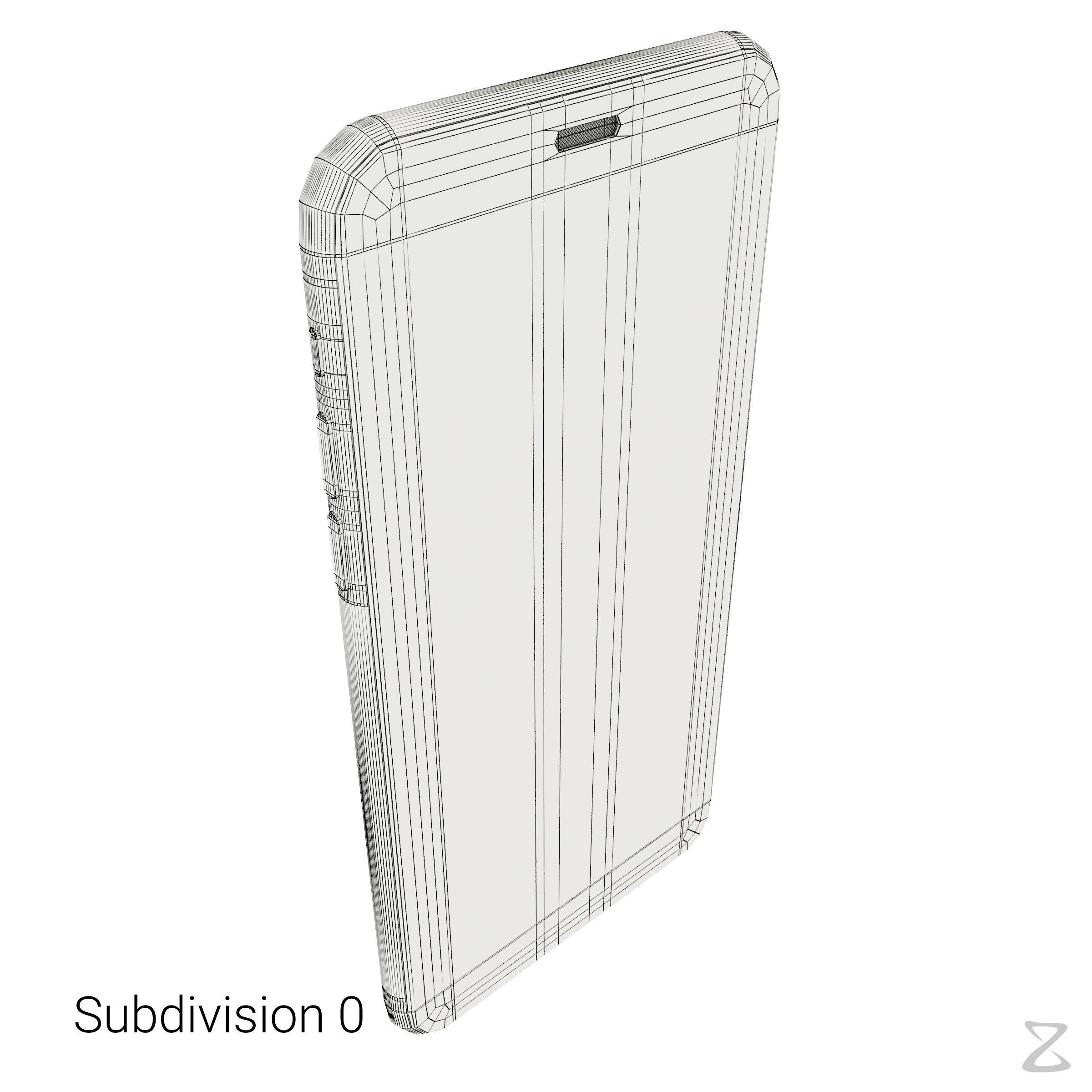 Apple iPhone X 3D model_18