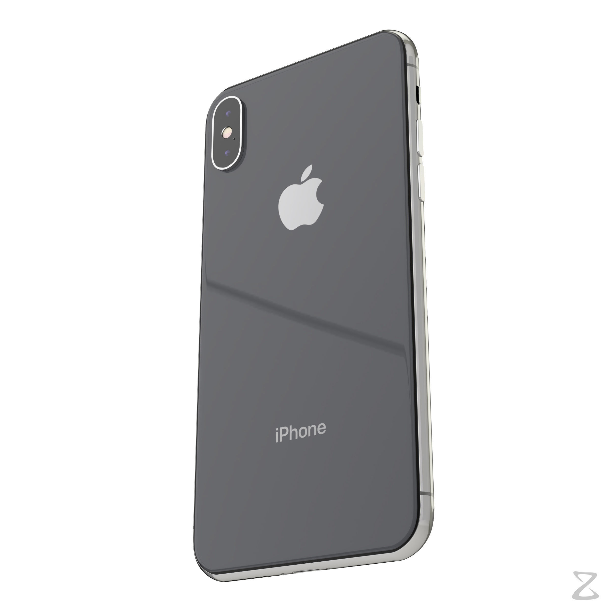 Apple iPhone X 3D model_12