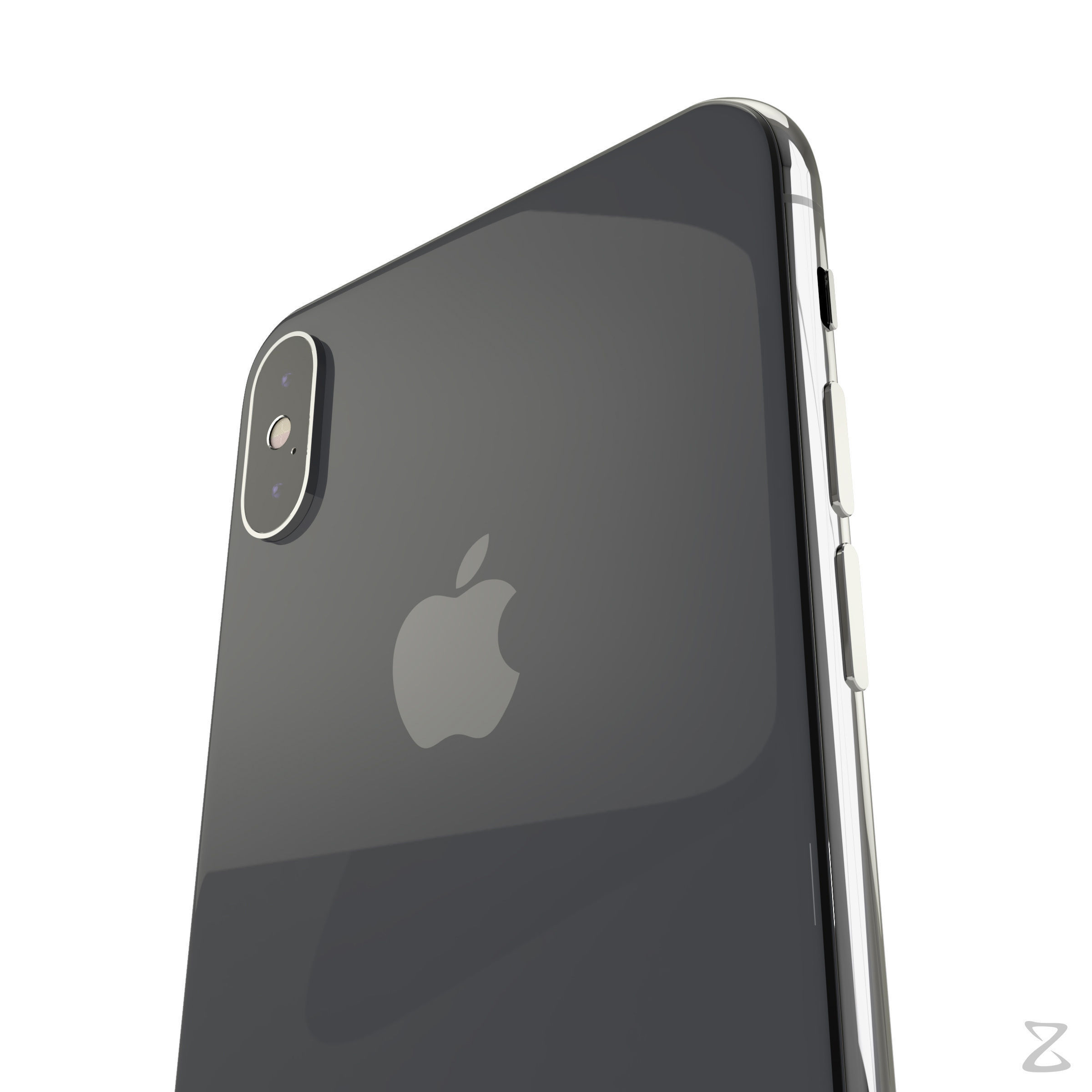 Apple iPhone X 3D model_13