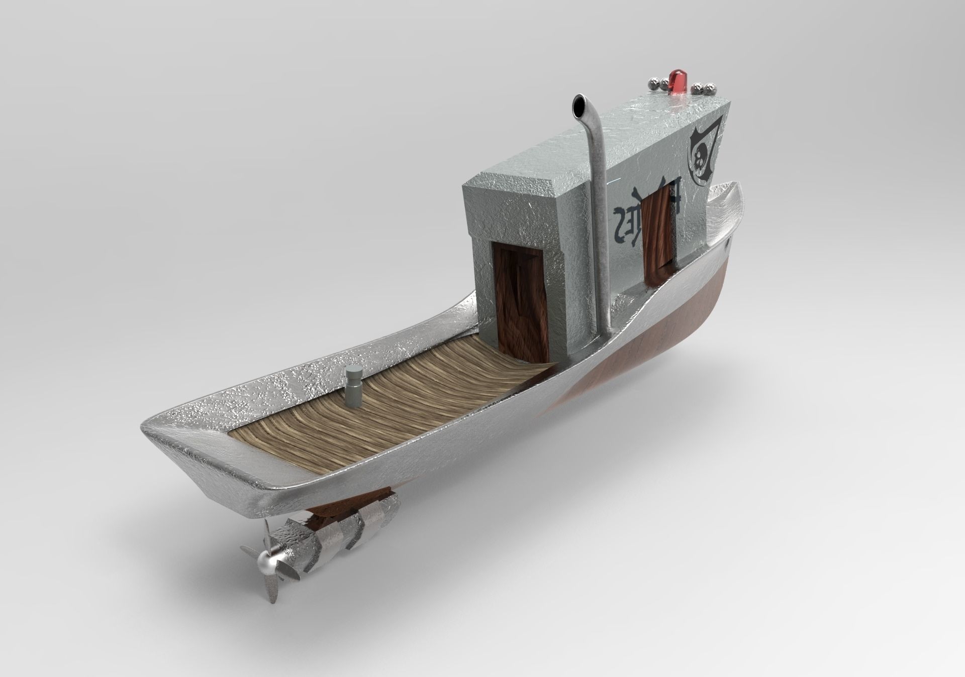 captains ships 3D model_1