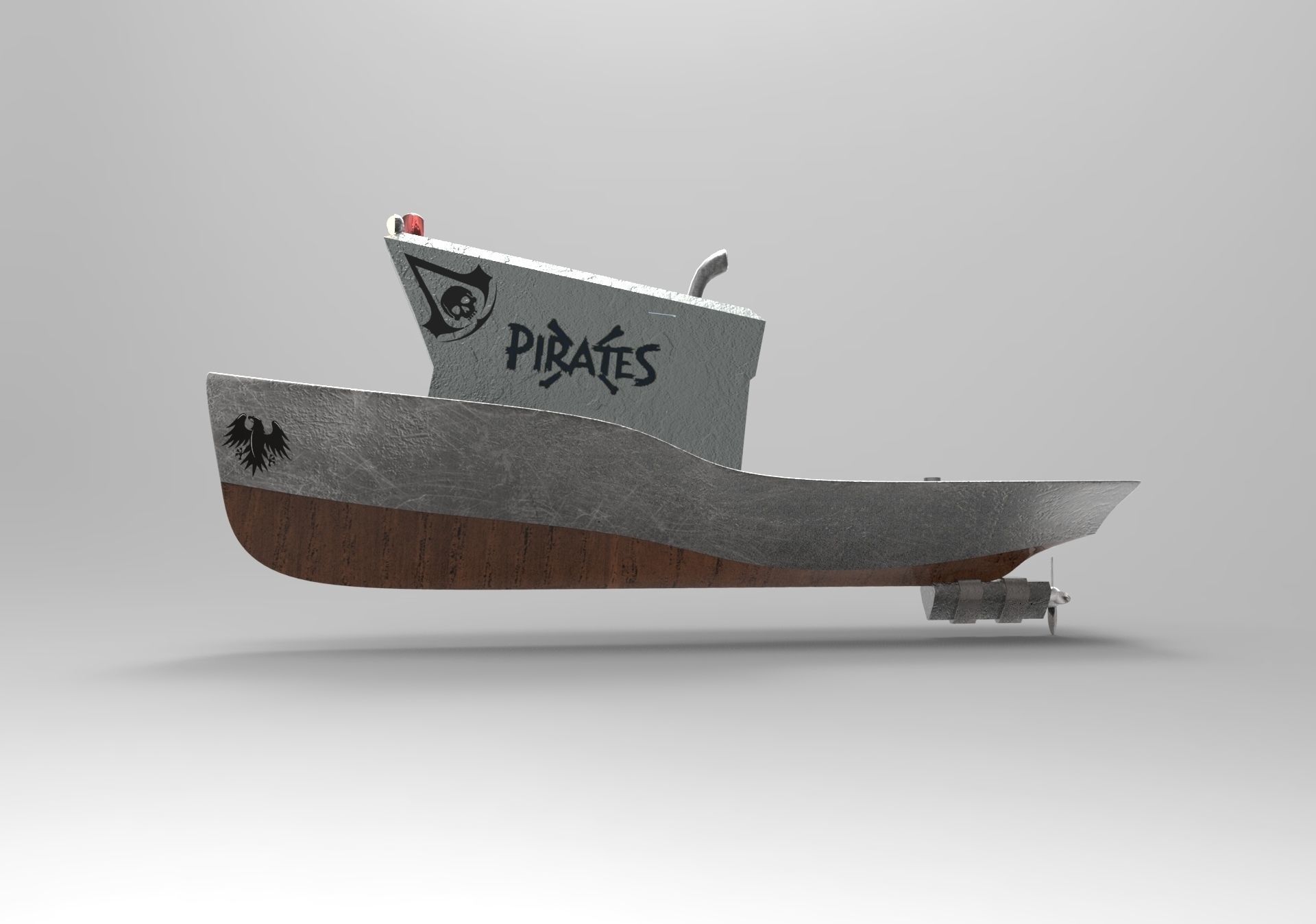 captains ships 3D model_3