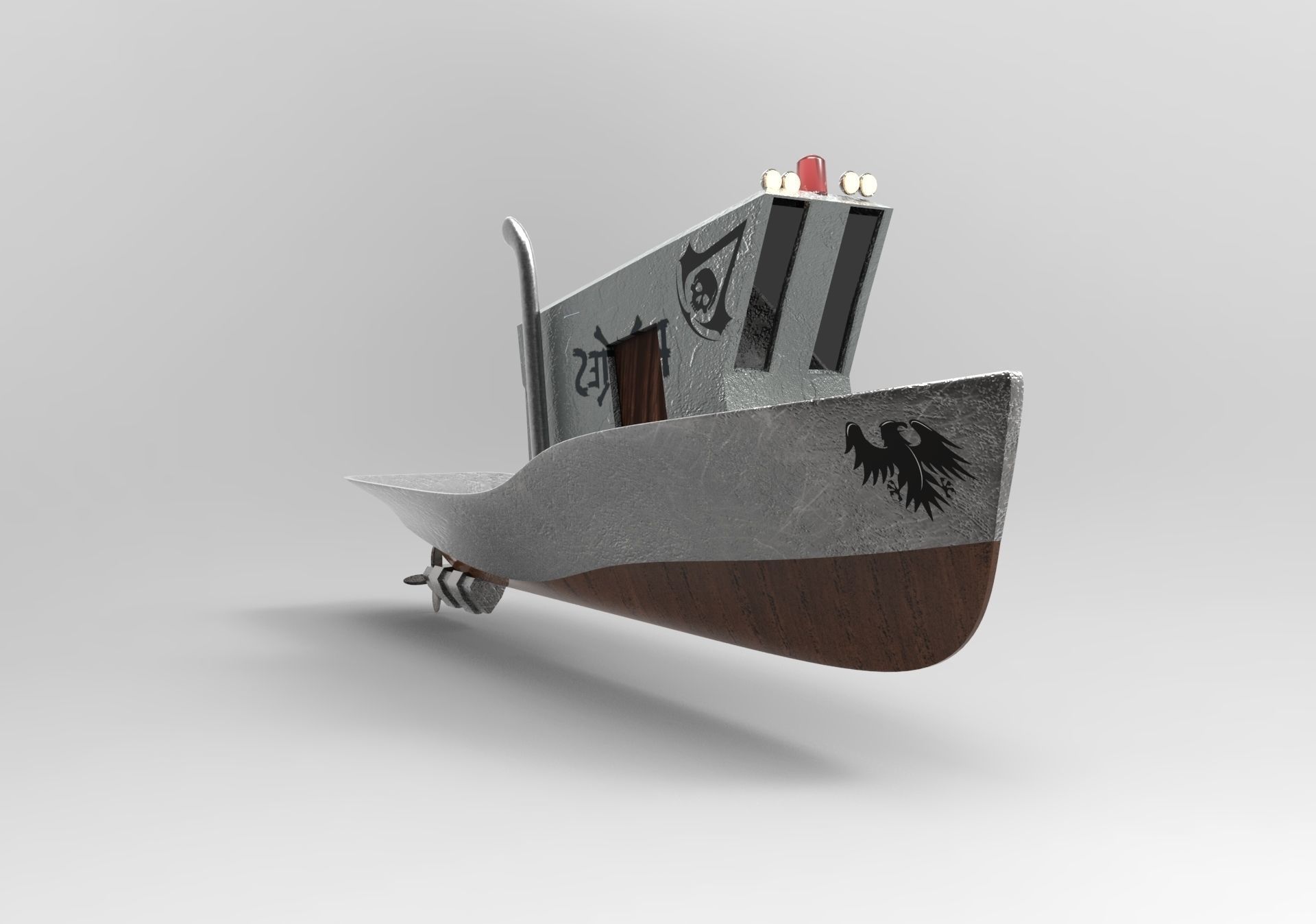 captains ships 3D model_2