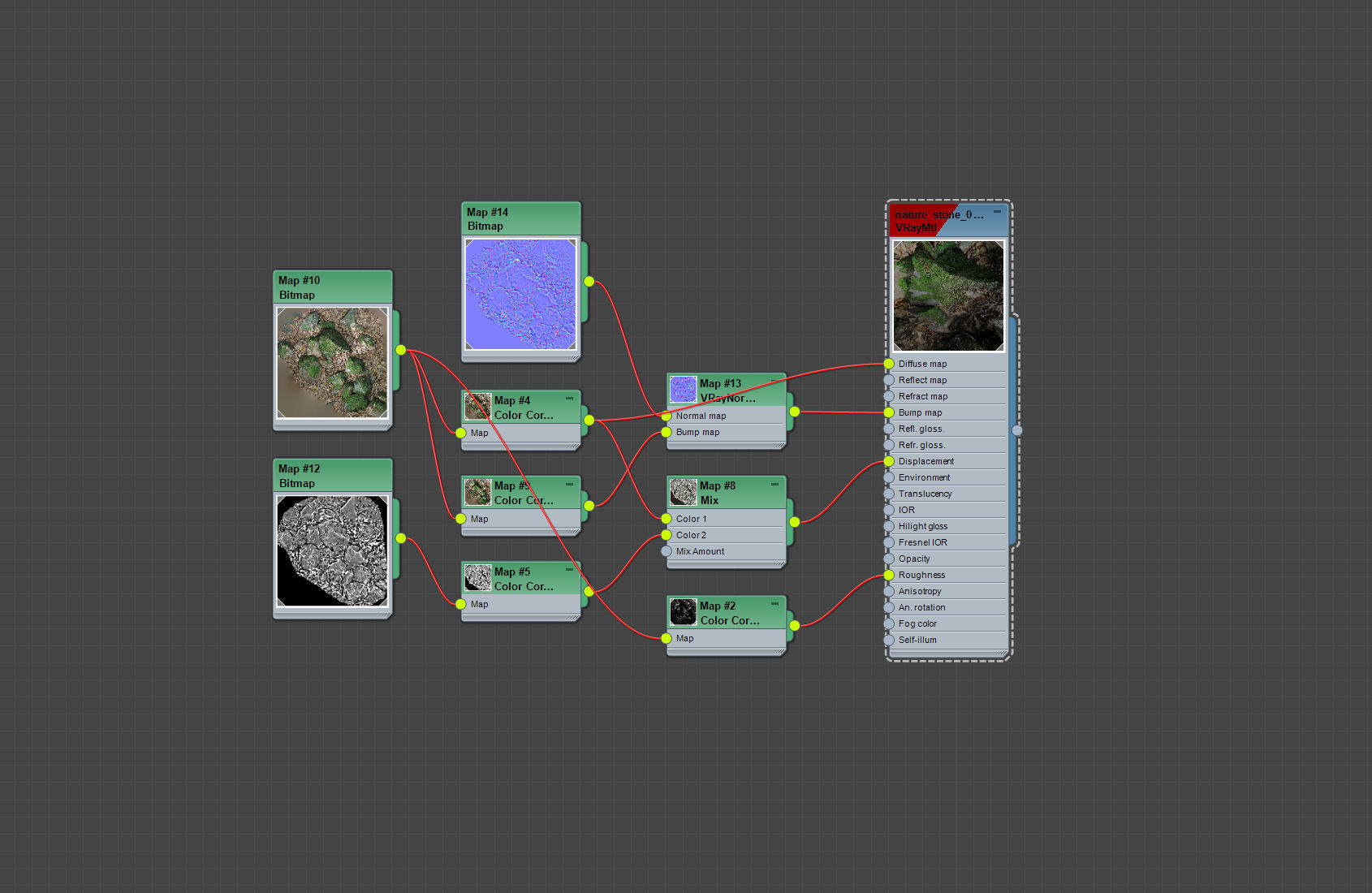 3d scanned nature stone 015 Low-poly 3D model_3