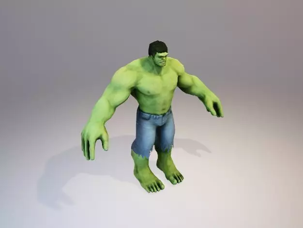 Hulk 3D Free 3D model_0