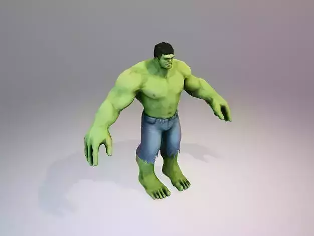 Hulk 3D Free 3D model