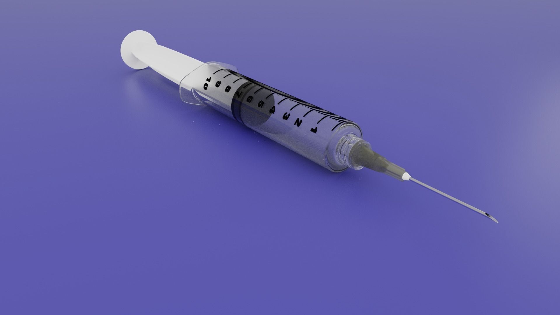 Syringe 3D model