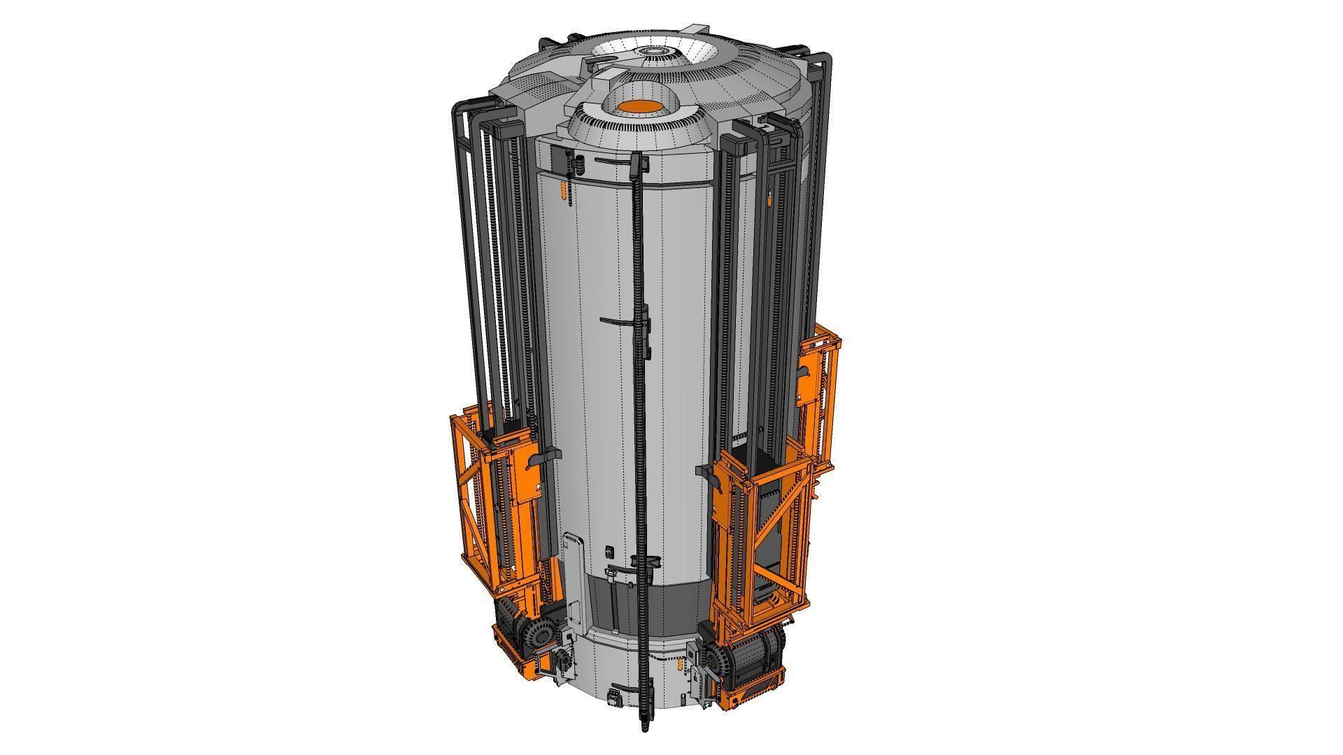 Architectural element 8 3D model_15