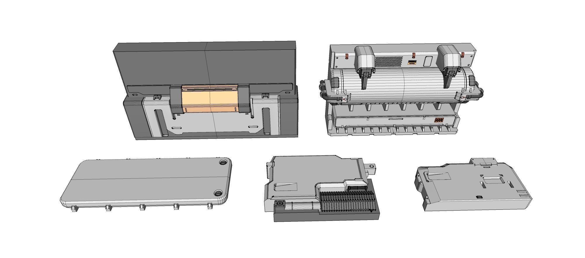 Sci-Fi architecture Elements collection 27 3D model_24