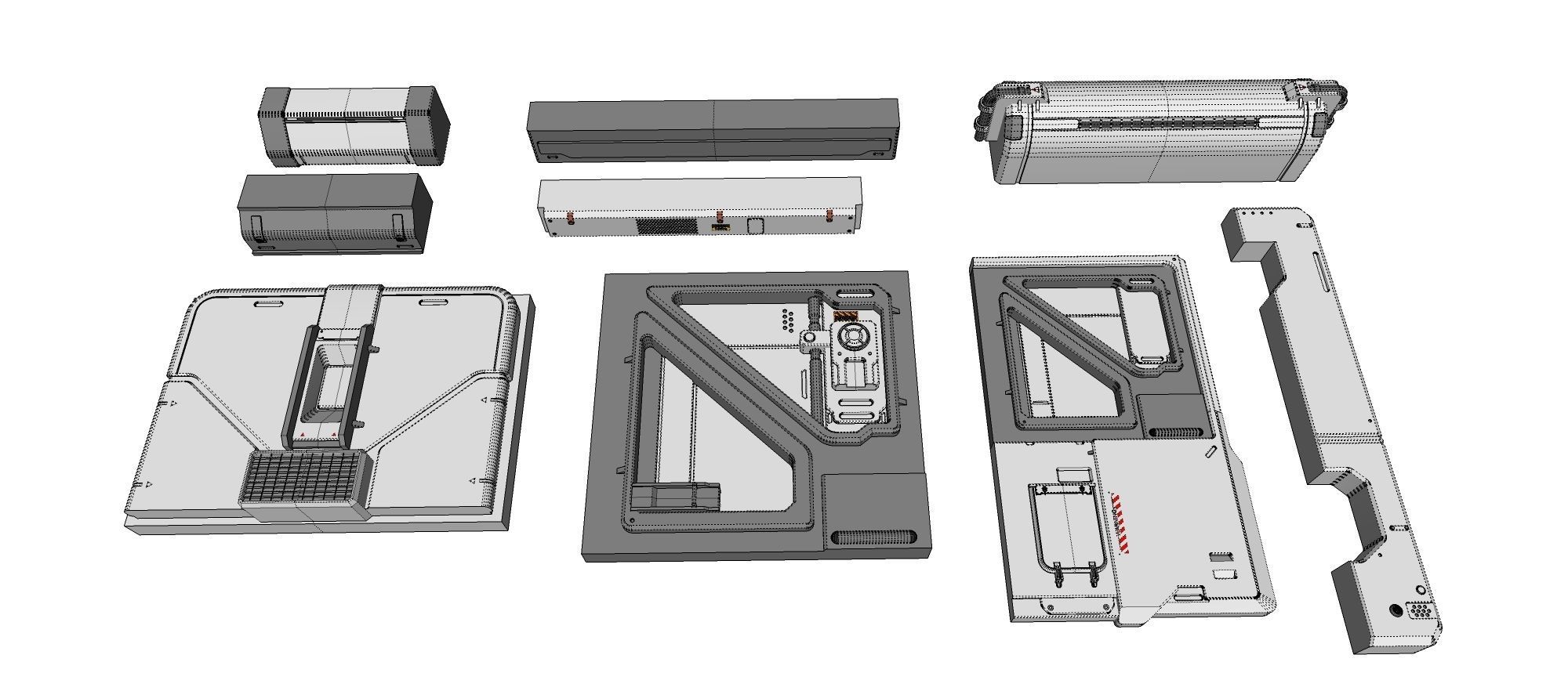 Sci-Fi architecture Elements collection 27 3D model_27