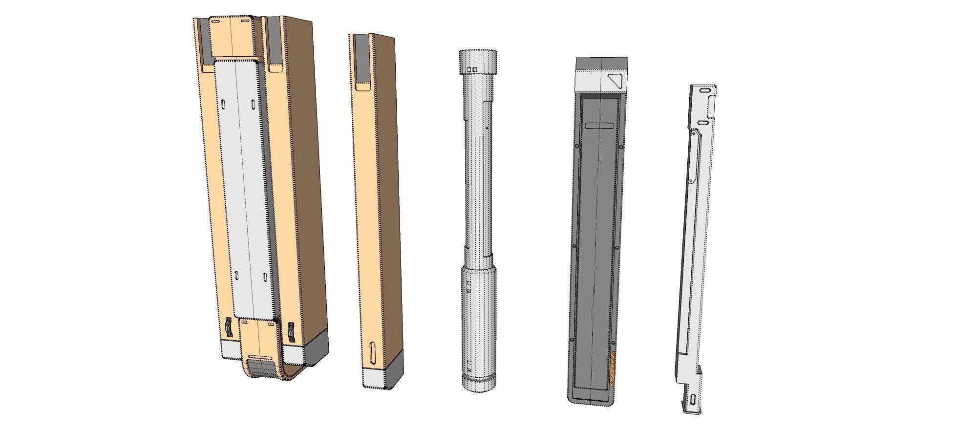 Sci-Fi architecture Elements collection 27 3D model_18