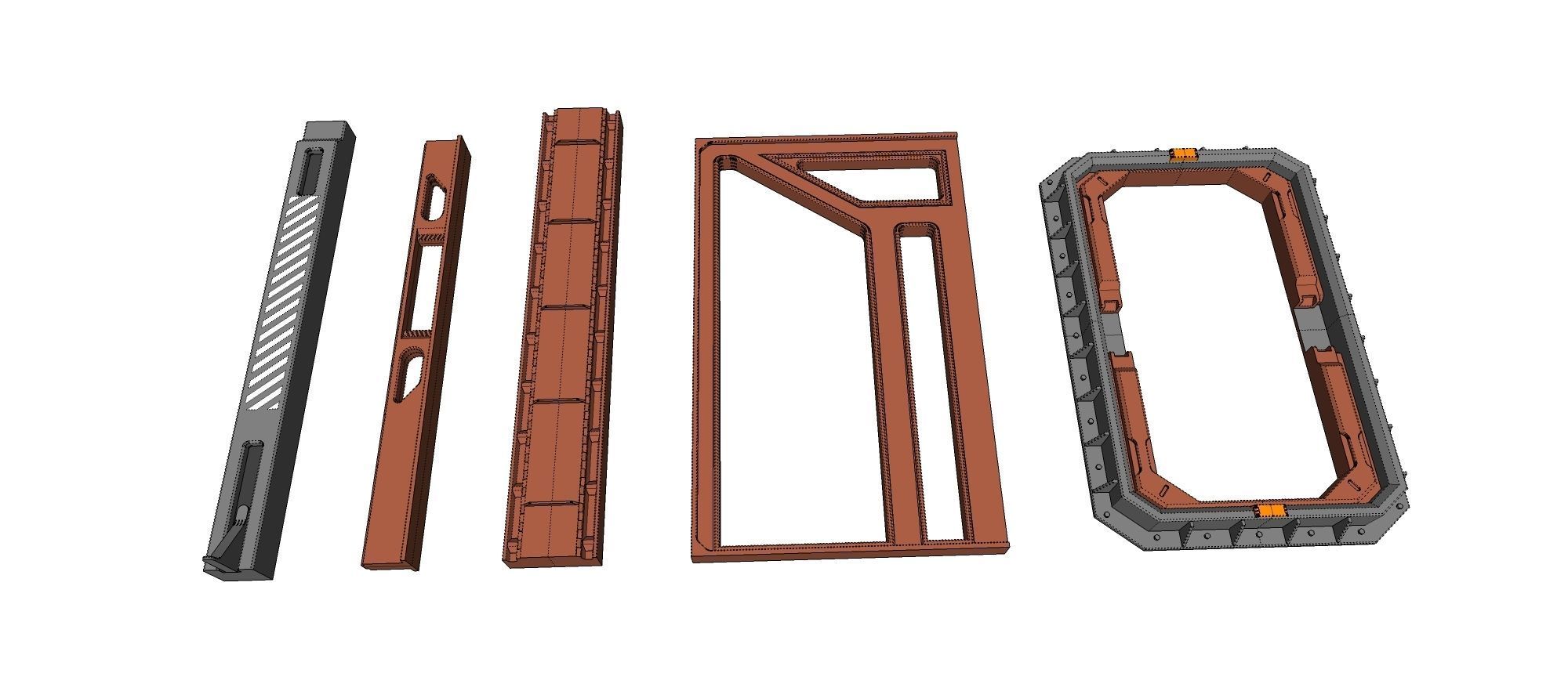 Sci-Fi architecture Elements collection 27 3D model_25