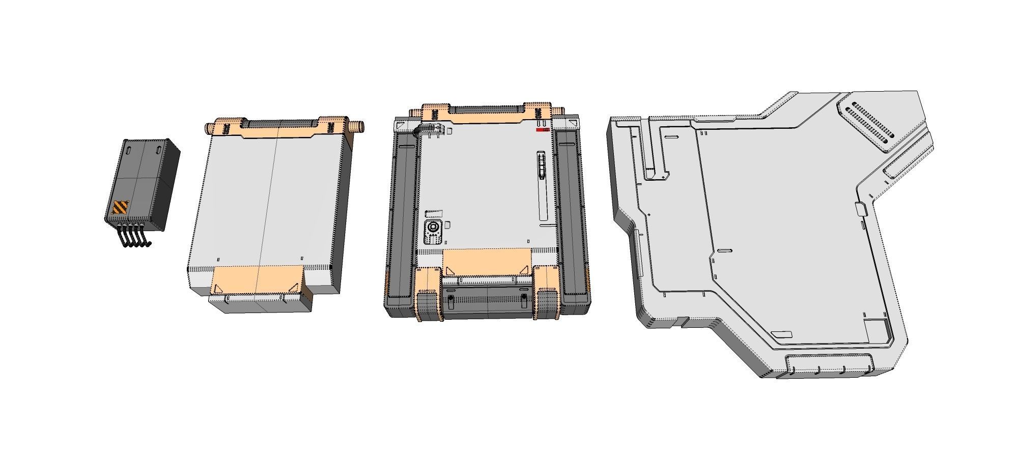 Sci-Fi architecture Elements collection 27 3D model_23