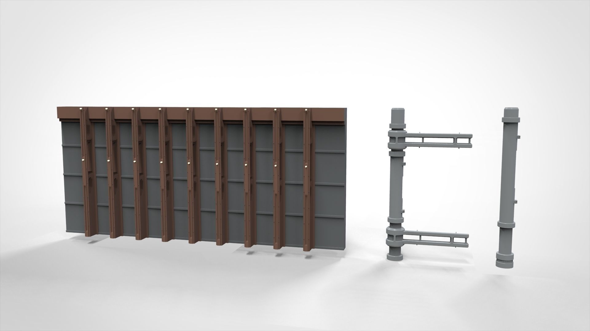 Sci-Fi architecture Elements collection 27 3D model_5