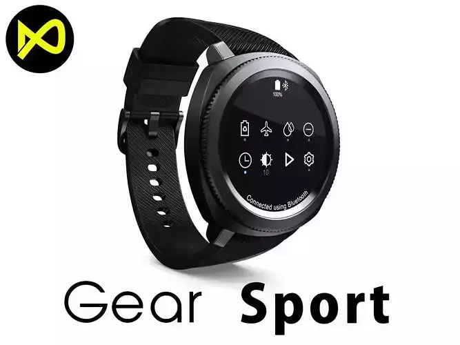 Samsung Gear Sport Smartwatch Black