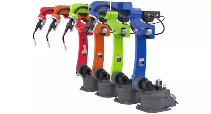 Industrial Robot 2 Textured 1