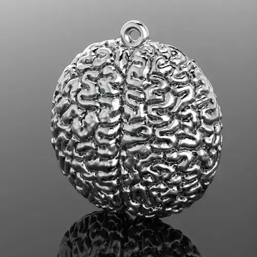 Pendant  Brains 3D print model