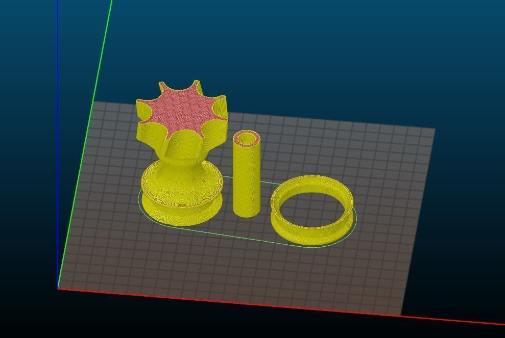 Ankarsrum Electrolux original dough roller 3D print model_1