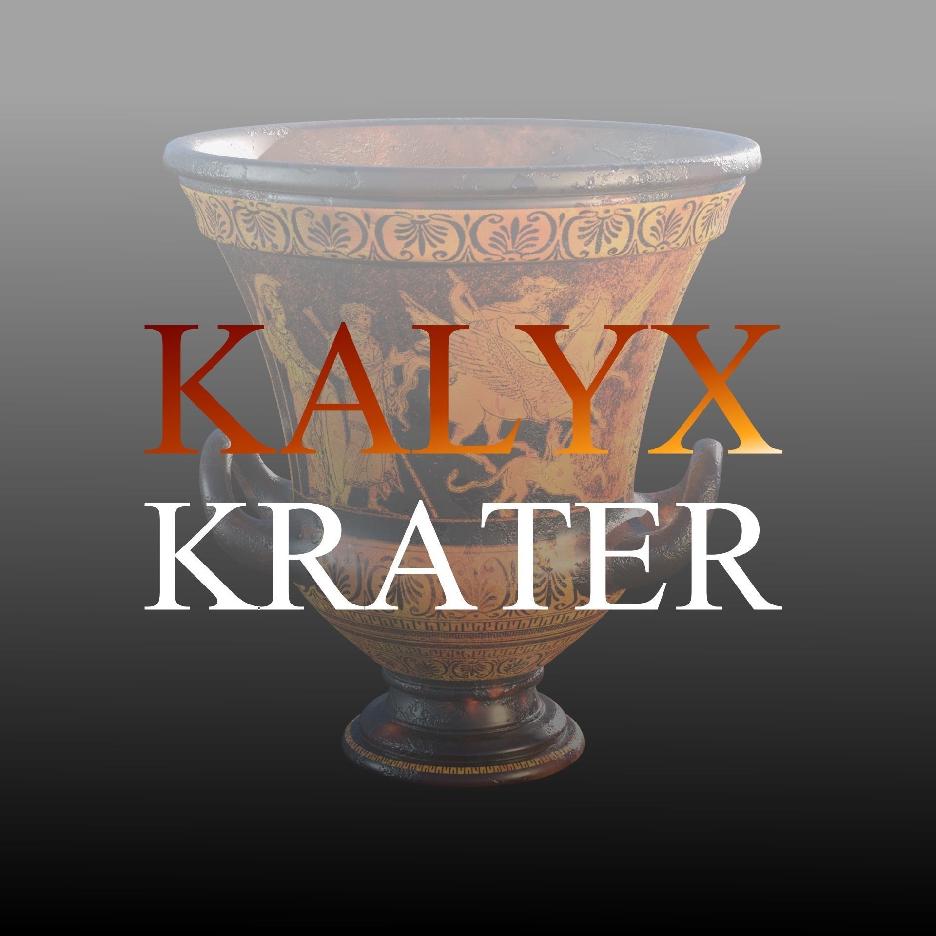 Kalyx Krater 3D model_0