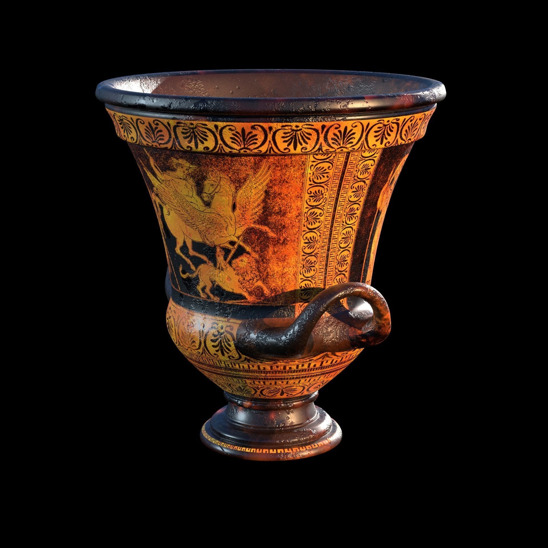 Kalyx Krater 3D model_5