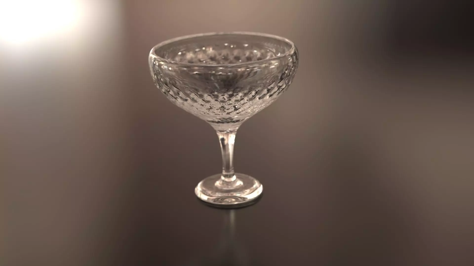 Crystal Glass Free 3D model