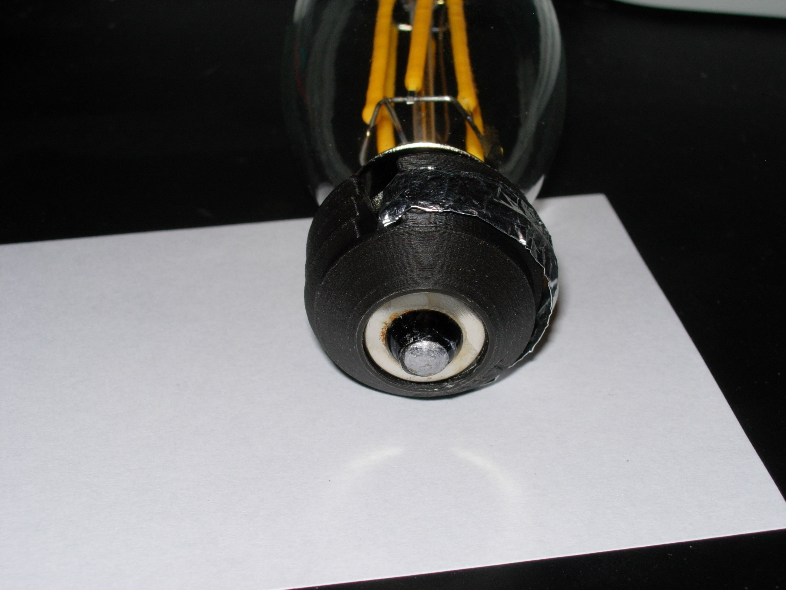 E14-E27 adaptor 3D print model_4