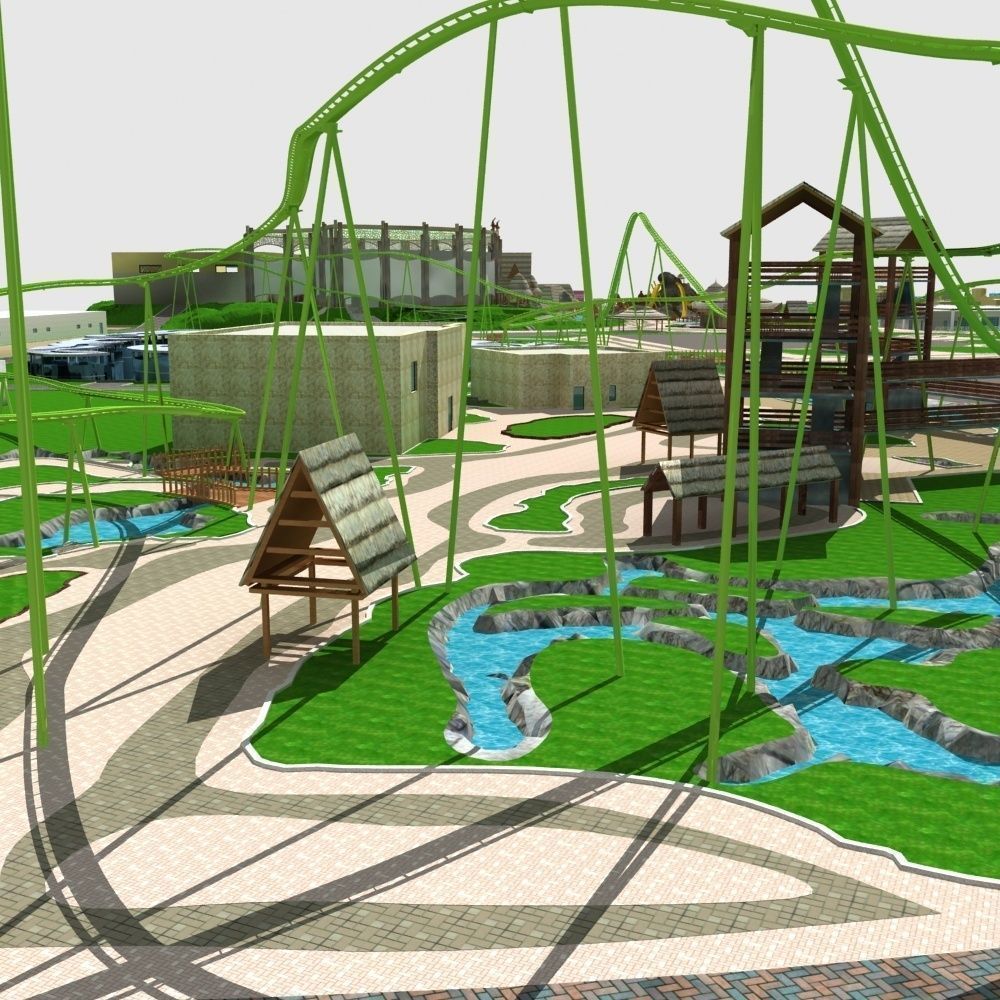 Amusement Park 3D model_20