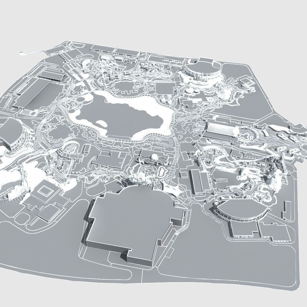 Amusement Park 3D model_36