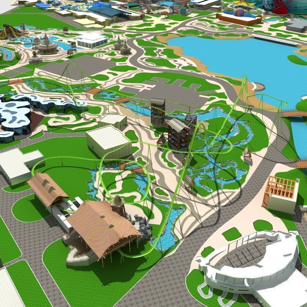 Amusement Park 3D model_17