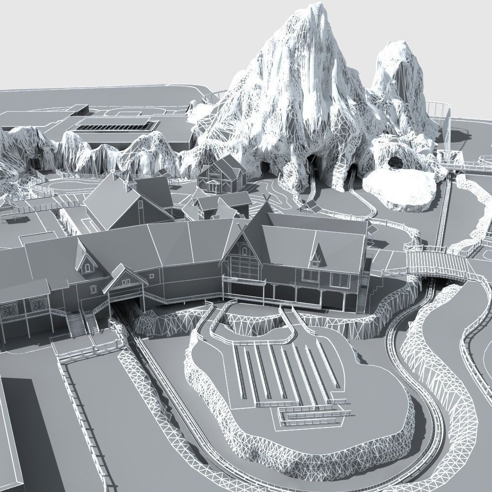 Amusement Park 3D model_37