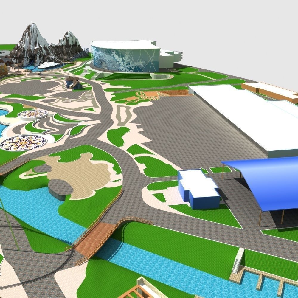 Amusement Park 3D model_18