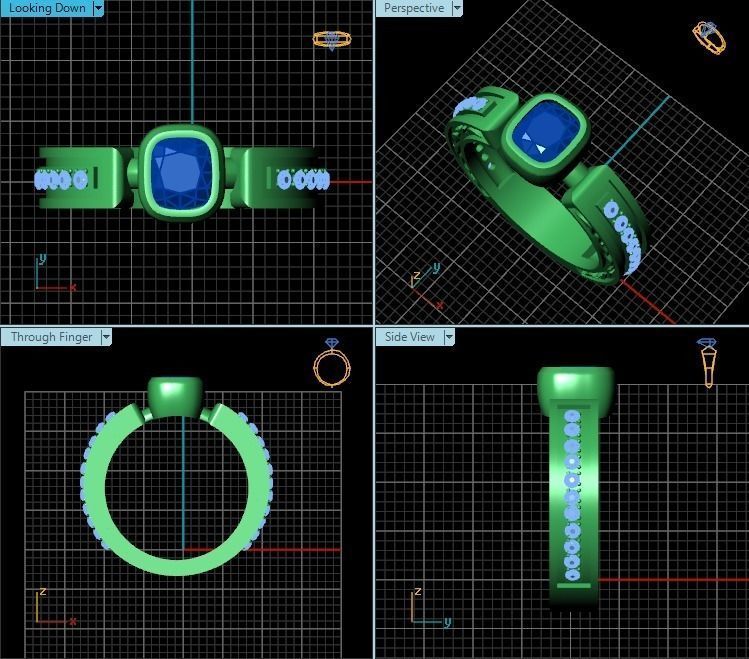 Ring R0385 3D print model_2