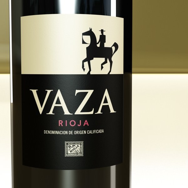 Wine Table Rack Bottles and Glasses 3D model_33