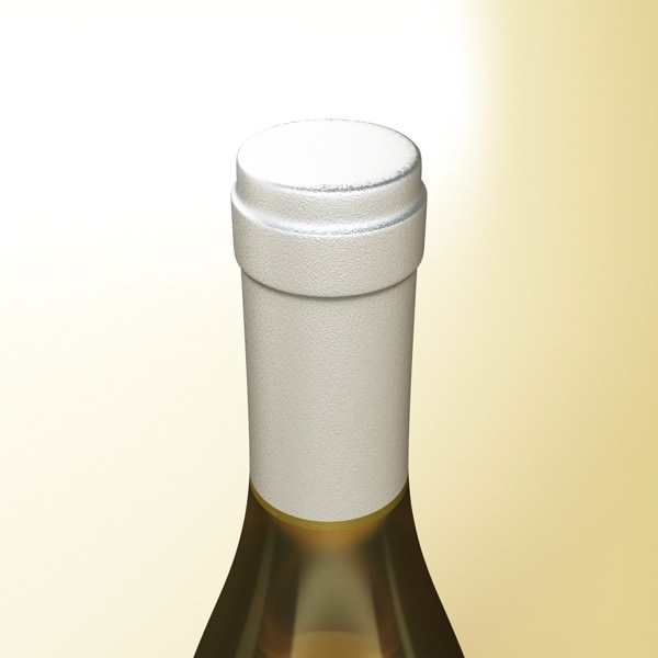 Wine Table Rack Bottles and Glasses 3D model_51