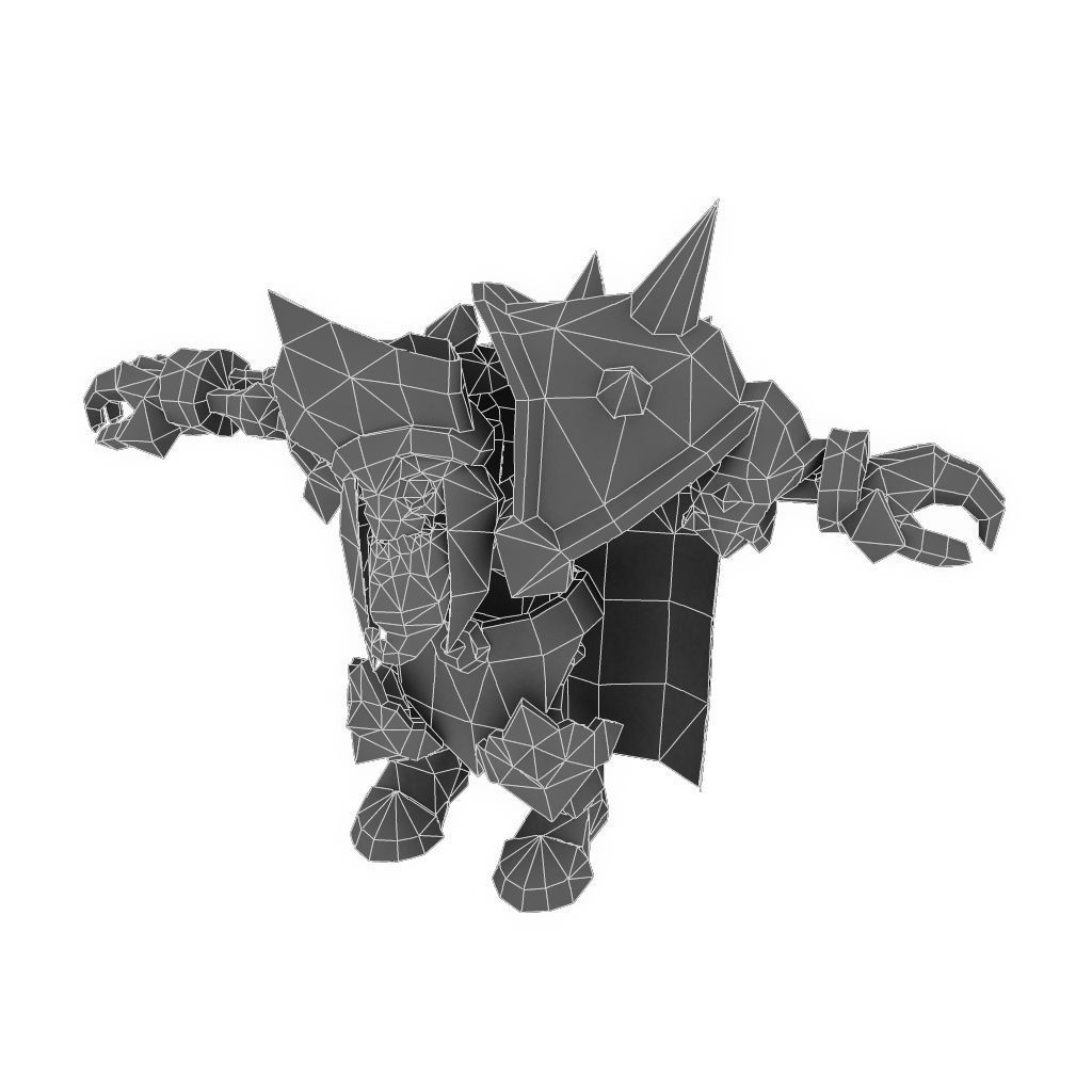 Skeleton Crew - Low Poly Hand Painted Low-poly 3D model_6