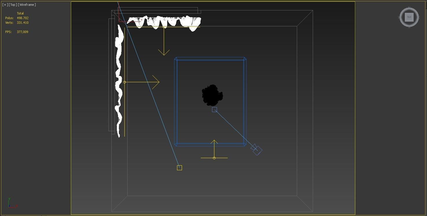 Vase 1 with flowers 3D model_4