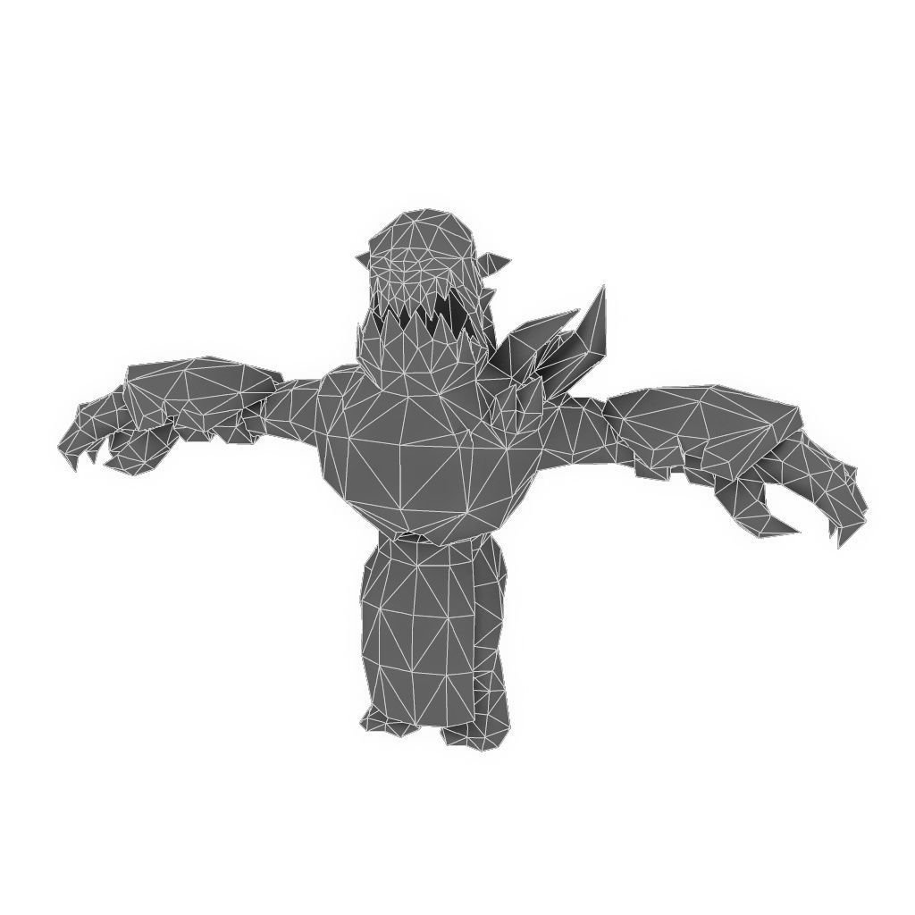 Demon Crew - Low Poly Hand Painted Low-poly 3D model_14