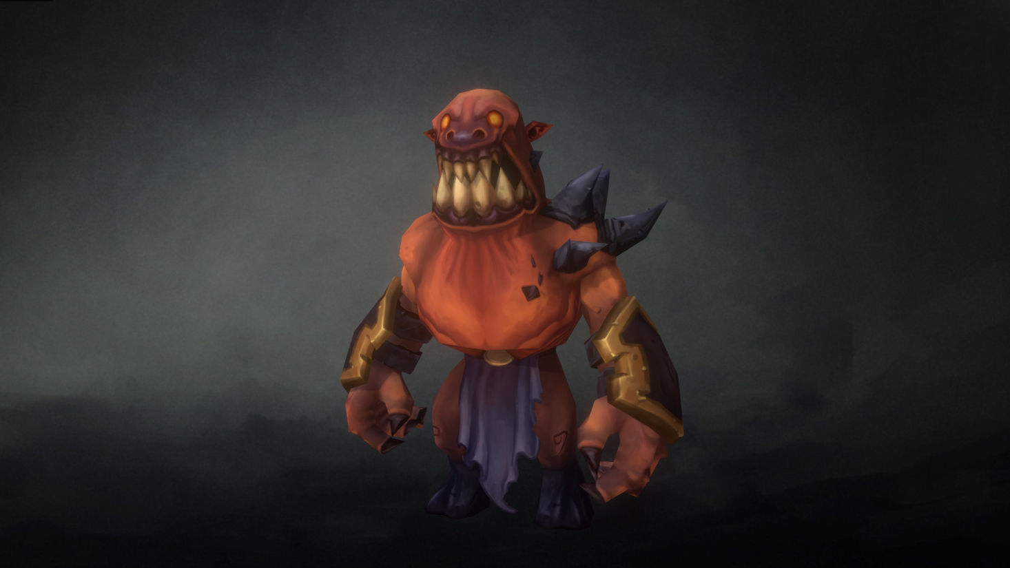 Demon Crew - Low Poly Hand Painted Low-poly 3D model_10
