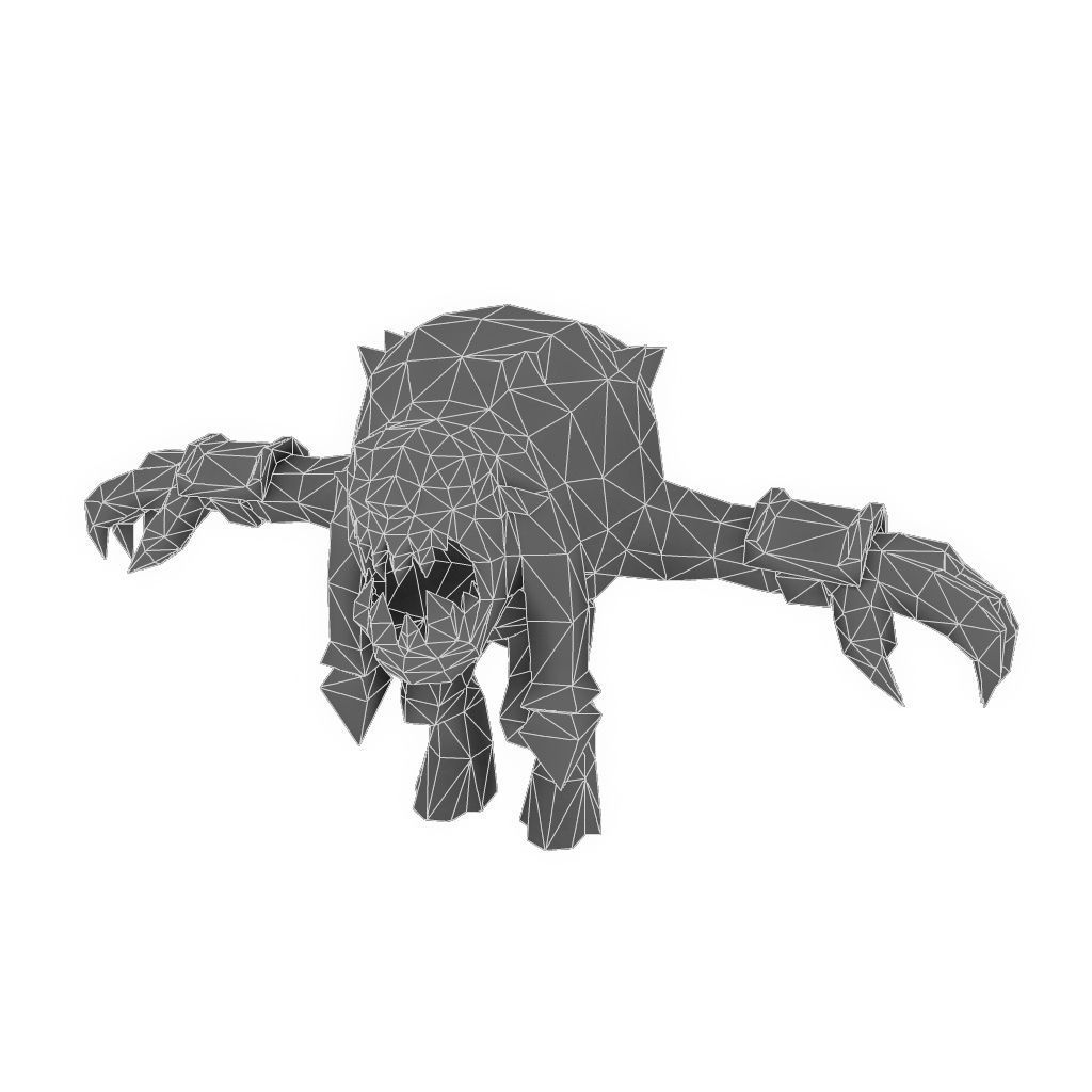 Demon Crew - Low Poly Hand Painted Low-poly 3D model_37