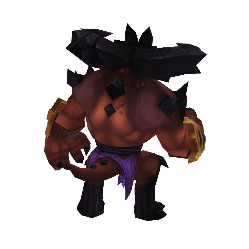 Demon Crew - Low Poly Hand Painted Low-poly 3D model_4