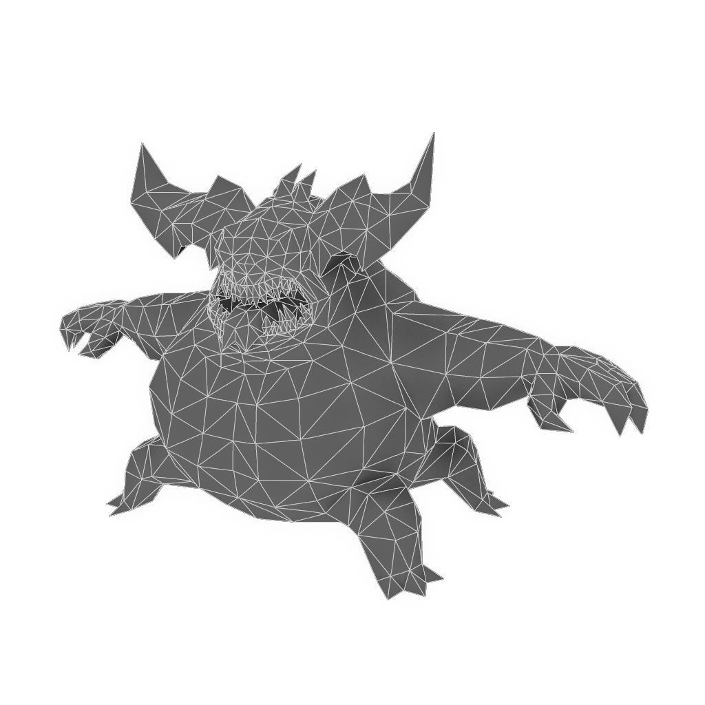 Demon Crew - Low Poly Hand Painted Low-poly 3D model_22